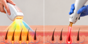 Confronto IPL e laser alessandrite